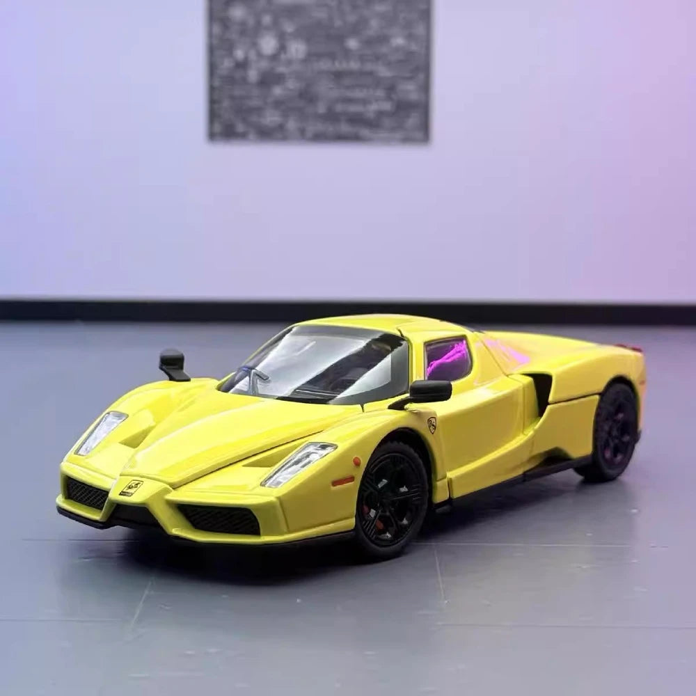 [TOY] 1:32 Ferrari 2002 Enzo Yellow Model Car Die-Cast