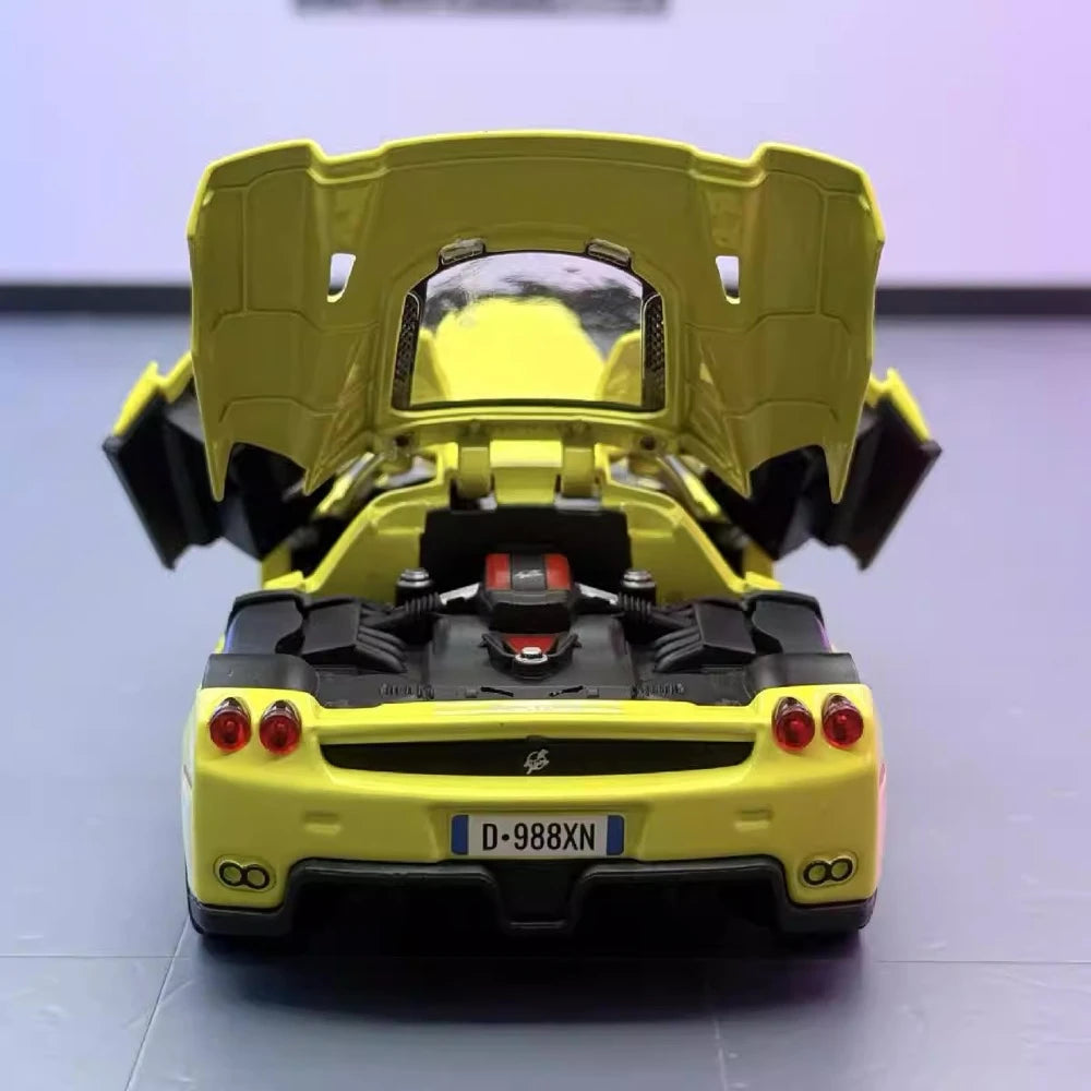 [TOY] 1:32 Ferrari 2002 Enzo Yellow Model Car Die-Cast