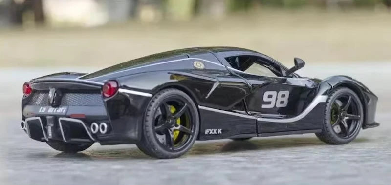 [TOY] 1:22 Ferrari 2015 FXX K Black Model Car Die-Cast