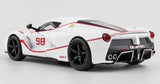 [TOY] 1:22 Ferrari 2015 FXX K White Model Car Die-Cast