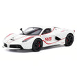[TOY] 1:22 Ferrari 2015 FXX K White Model Car Die-Cast