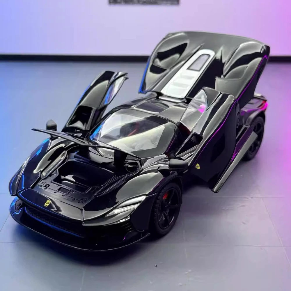 [TOY] 1:22 Ferrari 2022 Daytona SP3 noir voiture miniature Die-Cast