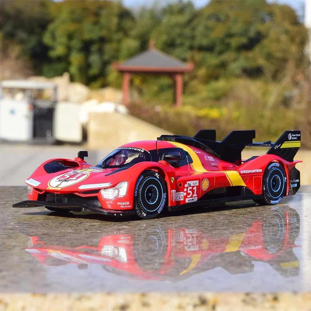 [TOY] 1:22 Ferrari 2023 499P Le Mans #51 24H Winner Model Car Die-Cast