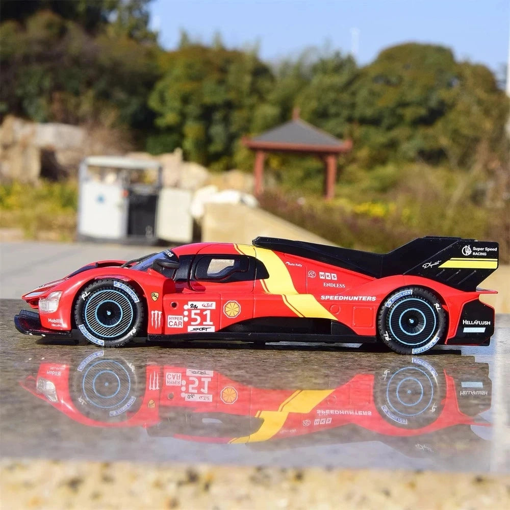 [TOY] 1:22 Ferrari 2023 499P Le Mans #51 24H Winner Model Car Die-Cast