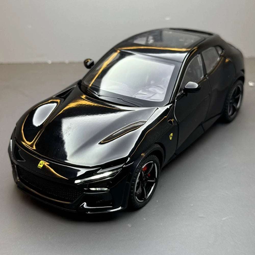 [TOY] 1:22 Ferrari 2023 Purosangue Black Model Car Die-Cast