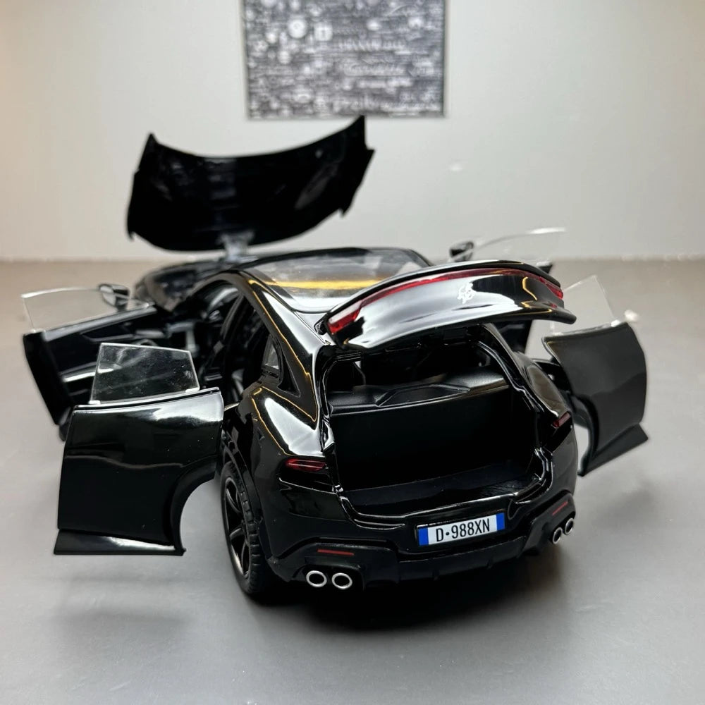 [TOY] 1:22 Ferrari 2023 Purosangue Black Model Car Die-Cast