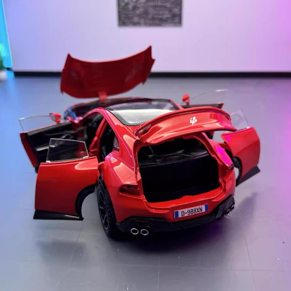 [TOY] 1:22 Ferrari 2023 Purosangue Red Model Car Die-Cast