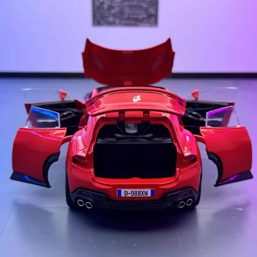 [TOY] 1:22 Ferrari 2023 Purosangue Red Model Car Die-Cast