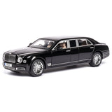 [TOY] 1:24 Bentley 2017 Mulsanne Grand Limousine Model Car Die-Cast