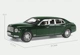[TOY] 1:24 Bentley 2017 Mulsanne Grand Limousine Model Car Die-Cast