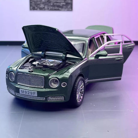 [TOY] 1:24 Bentley 2017 Mulsanne Grand Limousine Model Car Die-Cast
