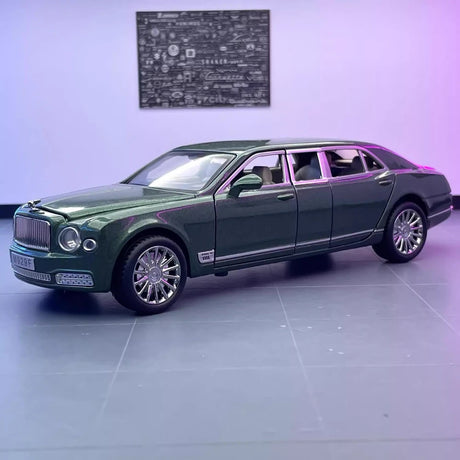 [TOY] 1:24 Bentley 2017 Mulsanne Grand Limousine Model Car Die-Cast