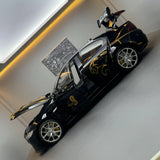 [TOY] 1:24 Jaguar 2017 XE SV Project 8 Black Model Car Die-Cast