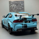 [TOY] 1:24 Jaguar 2017 XE SV Project 8 Blue Model Car Die-Cast