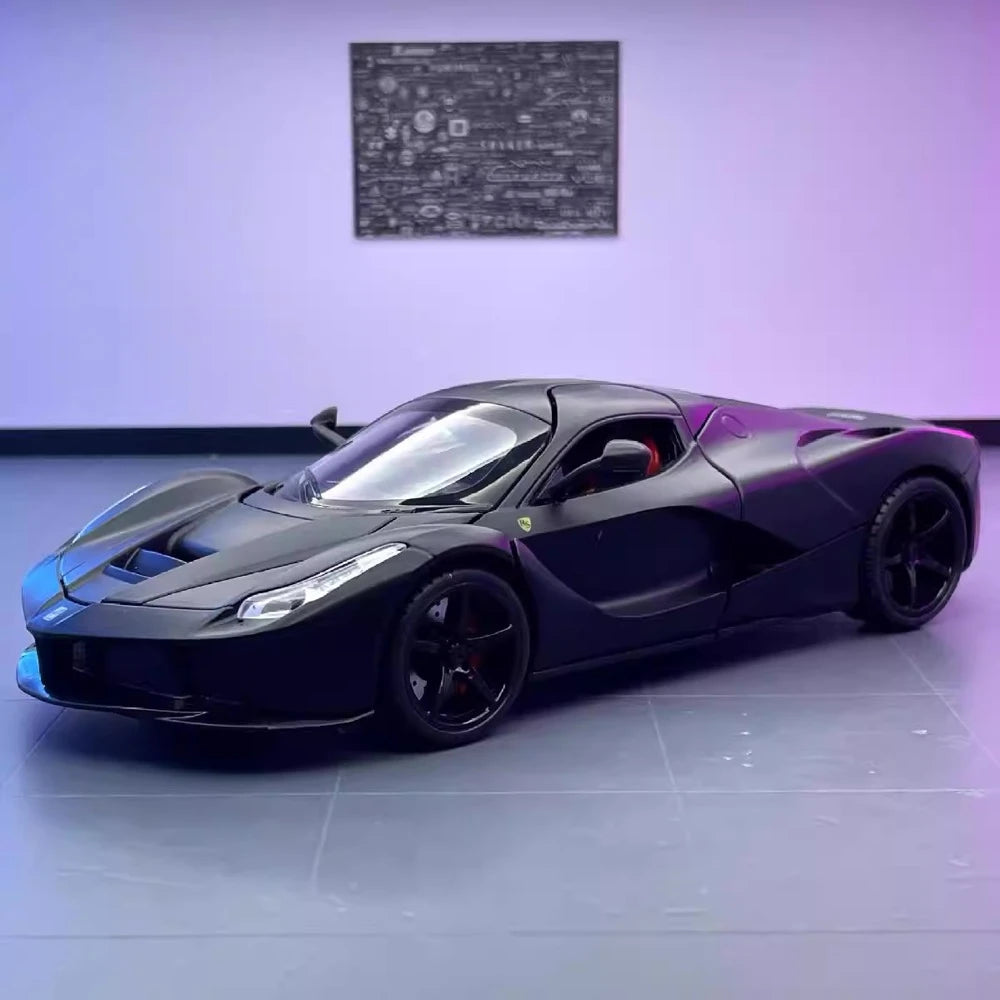 [TOY] 1:24 Ferrari 2016 LaFerrari Black Model Car Die-Cast