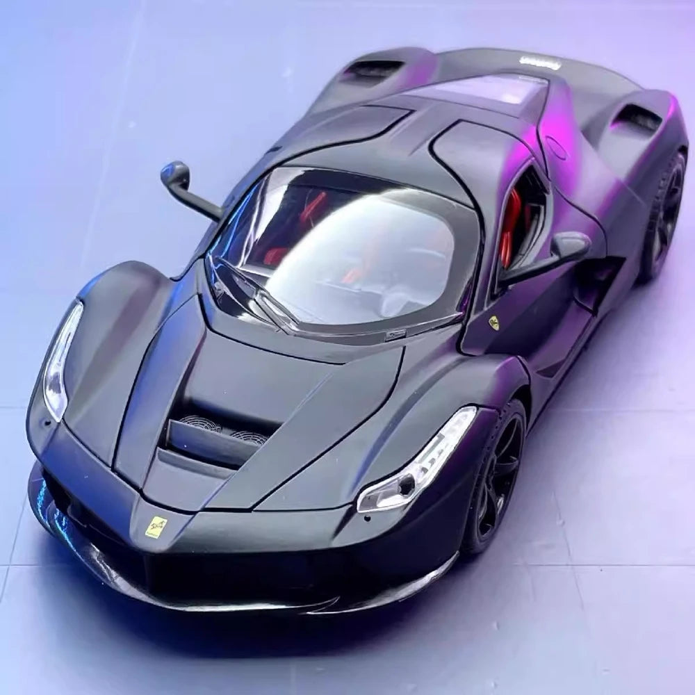 [TOY] 1:24 Ferrari 2016 LaFerrari Black Model Car Die-Cast