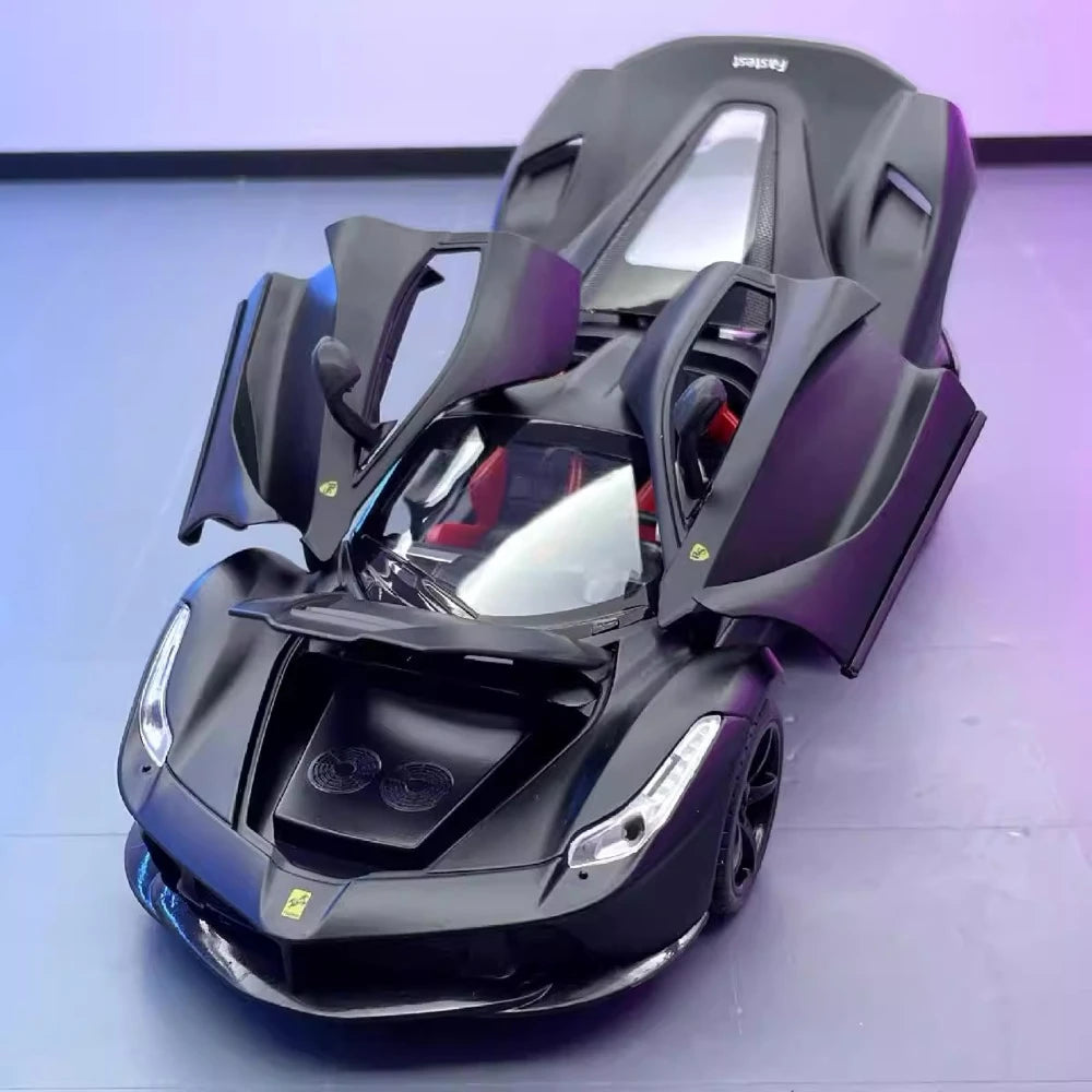[TOY] 1:24 Ferrari 2016 LaFerrari Black Model Car Die-Cast