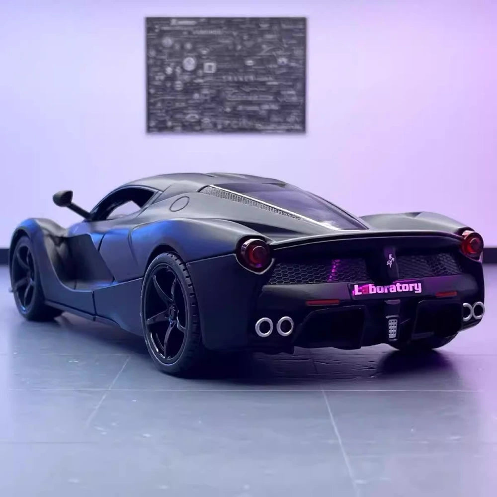 [TOY] 1:24 Ferrari 2016 LaFerrari Black Model Car Die-Cast