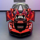 [TOY] 1:24 Ferrari 2016 LaFerrari Electroplated Red Model Car Die-Cast