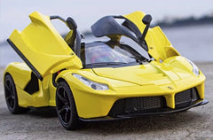 [TOY] 1:24 Ferrari 2016 LaFerrari Yellow Model Car Die-Cast