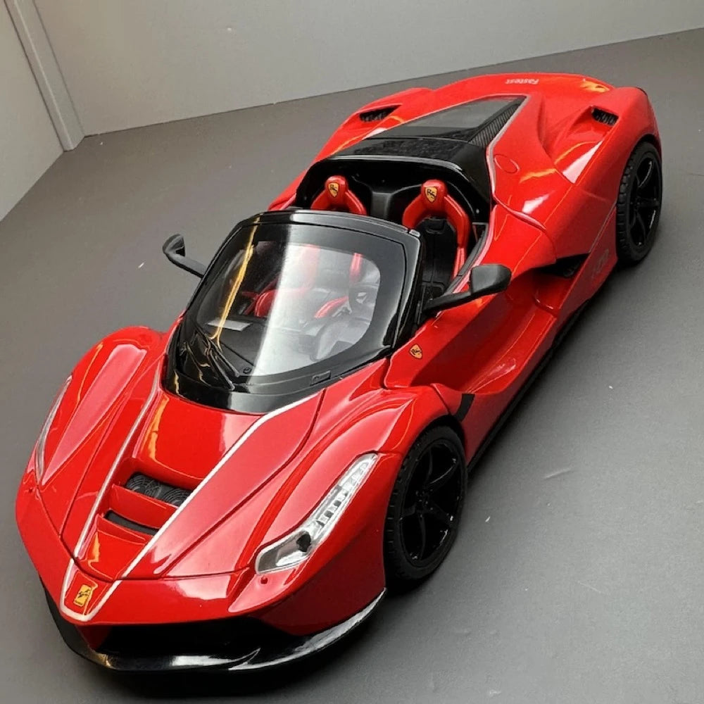 [TOY] 1:24 Ferrari 2016 LaFerrari Aperta Red Model Car Die-Cast