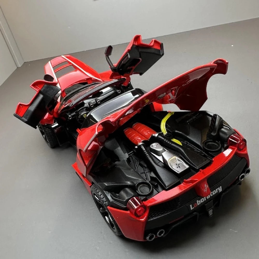 [TOY] 1:24 Ferrari 2016 LaFerrari Aperta Red Model Car Die-Cast