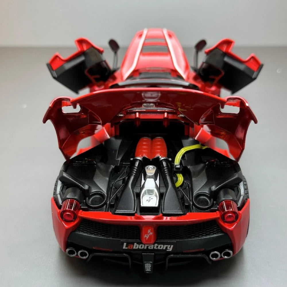 [TOY] 1:24 Ferrari 2016 LaFerrari Aperta Red Model Car Die-Cast
