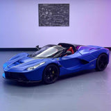 [TOY] 1:24 Ferrari 2016 LaFerrari Aperta Blue Model Car Die-Cast