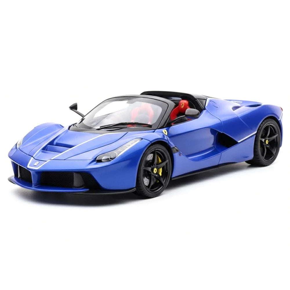 [TOY] 1:24 Ferrari 2016 LaFerrari Aperta Blue Model Car Die-Cast