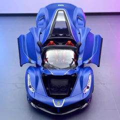 [TOY] 1:24 Ferrari 2016 LaFerrari Aperta Blue Model Car Die-Cast