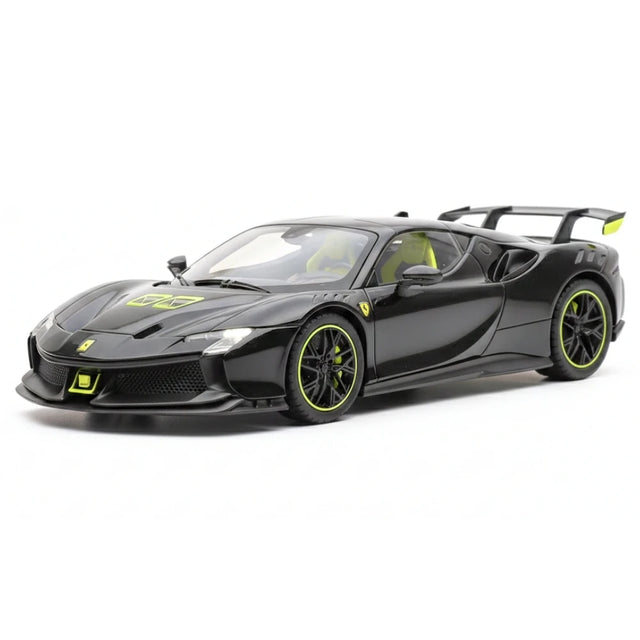 [TOY] 1:24 Ferrari 2023 SF90 XX Stradale Black Model Car Die-Cast