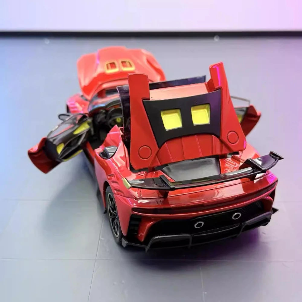 [TOY] 1:24 Ferrari 2023 SF90 XX Stradale Red Model Car Die-Cast