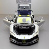[TOY] 1:24 Ferrari 2023 SF90 XX Stradale hopea pienoismalli Die-Cast