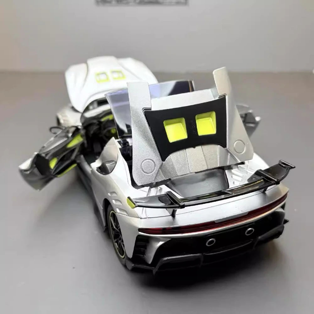 [TOY] 1:24 Ferrari 2023 SF90 XX Stradale hopea pienoismalli Die-Cast