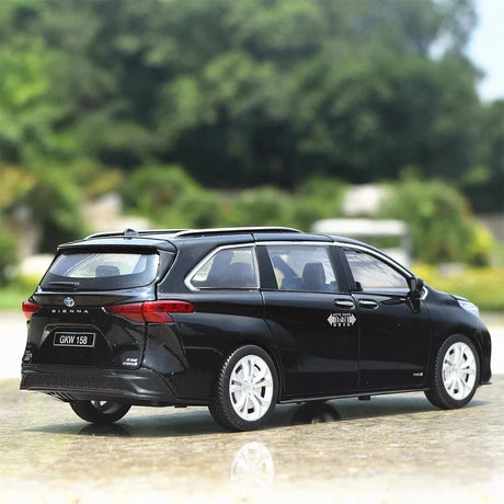 [TOY] 1:24 Toyota 2020 Sienna XL40 nero modellino di auto Die-Cast