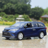 [TOY] 1:24 Toyota 2020 Sienna XL40 Blue Model Car Die-Cast