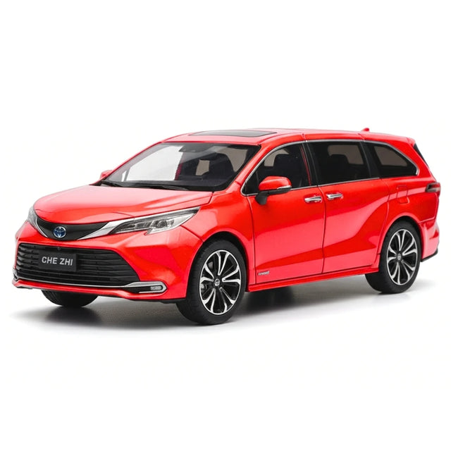 [TOY] 1:24 Toyota 2020 Sienna XL40 rosso modellino di auto Die-Cast