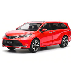 [TOY] 1:24 Toyota 2020 Sienna XL40 Red Model Car Die-Cast