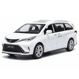 [TOY] 1:24 Toyota 2020 Sienna XL40 White Model Car Die-Cast