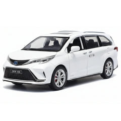 [TOY] 1:24 Toyota 2020 Sienna XL40 White Model Car Die-Cast