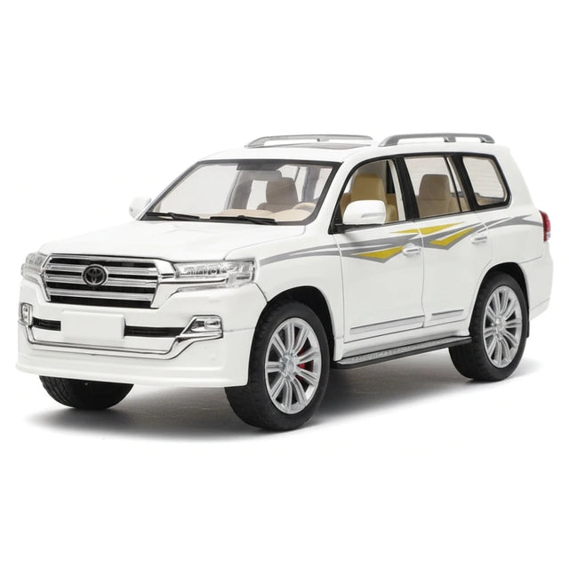 [TOY] 1:24 Toyota 2021 Land Cruiser 5700 wit modelauto Die-Cast