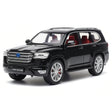 [TOY] 1:24 Toyota 2021 Land Cruiser LC300 nero modellino di auto Die-Cast