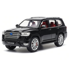 [TOY] 1:24 Toyota 2021 Land Cruiser LC300 Black Model Car Die-Cast