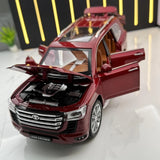 [TOY] 1:24 Toyota 2021 Land Cruiser LC300 Red Model Car Die-Cast