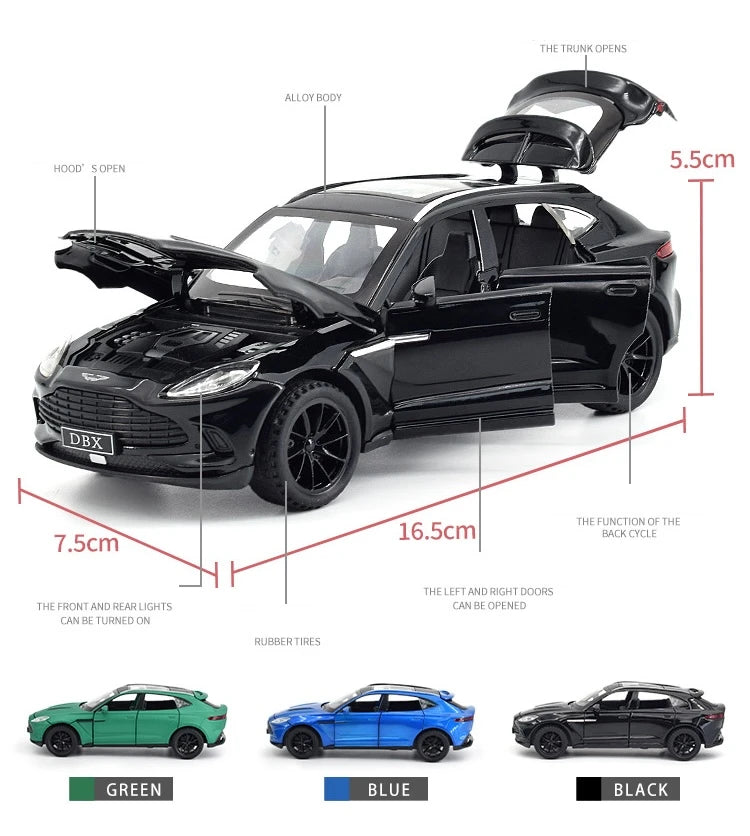 [TOY] 1:32 Aston Martin 2020 DBX AM8 Model Car Die-Cast