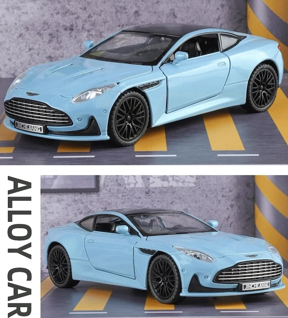 Aston Martin 2024 DB12 1:32 – Modelo de Exhibición de Fundición a Presión