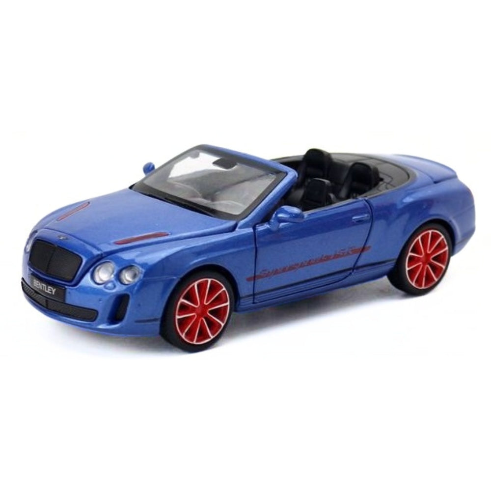 [TOY] 1:32 Bentley 2012 GTC ISR Blue Model Car Die-Cast