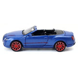[TOY] 1:32 Bentley 2012 GTC ISR bleu voiture miniature Die-Cast