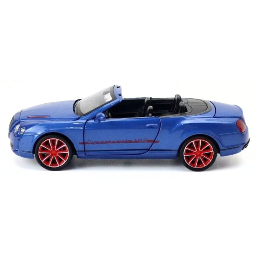 [TOY] 1:32 Bentley 2012 GTC ISR Blue Model Car Die-Cast