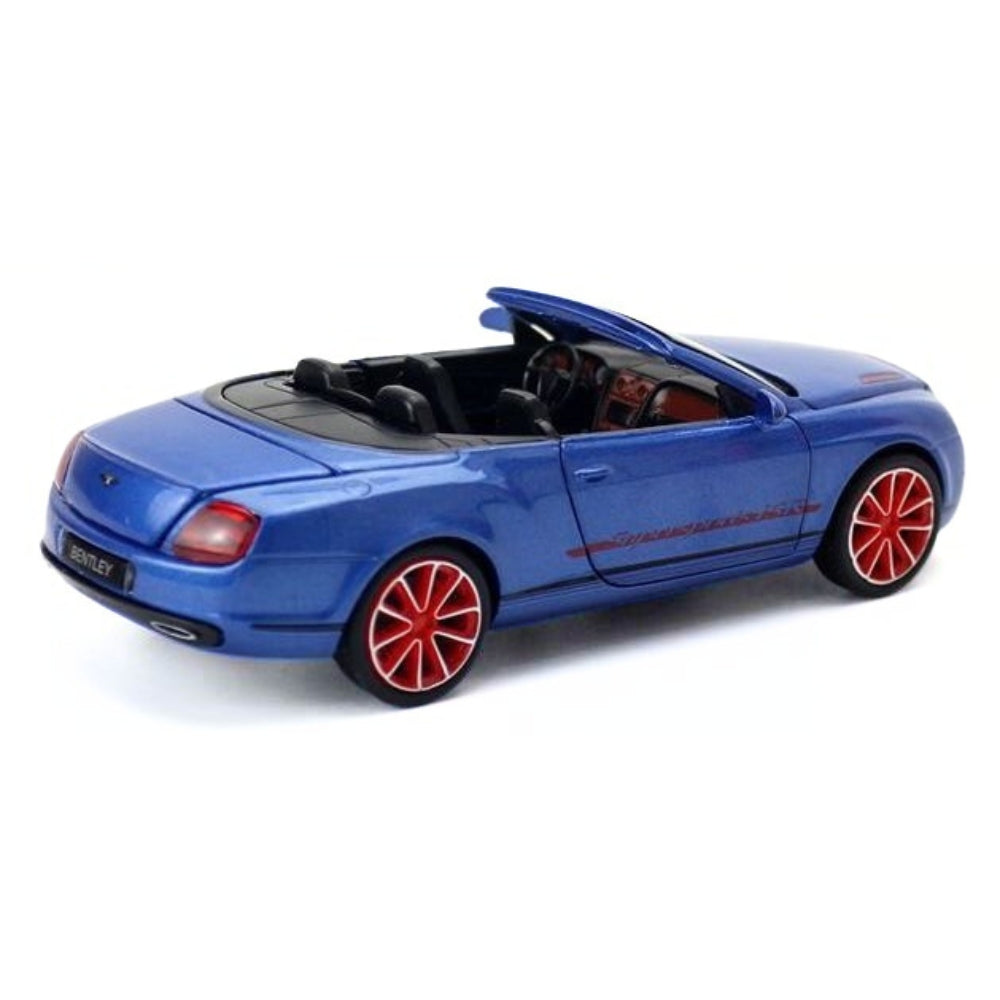 [TOY] 1:32 Bentley 2012 GTC ISR Blue Model Car Die-Cast